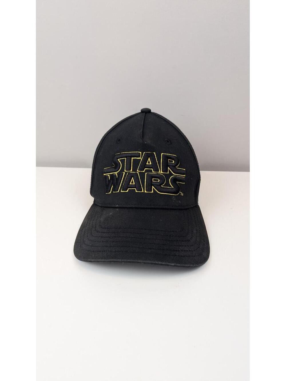 Star Wars Black Adjustable Dad Hat Cap Embroidered Logo Disney Lucasfilm OS